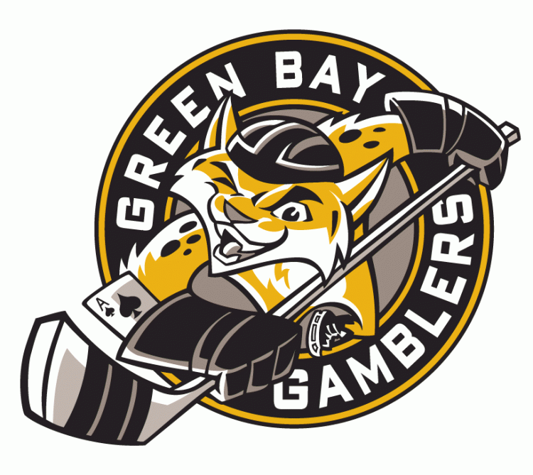 green bay gamblers 2008-pres primary logo iron on transfers for clothing